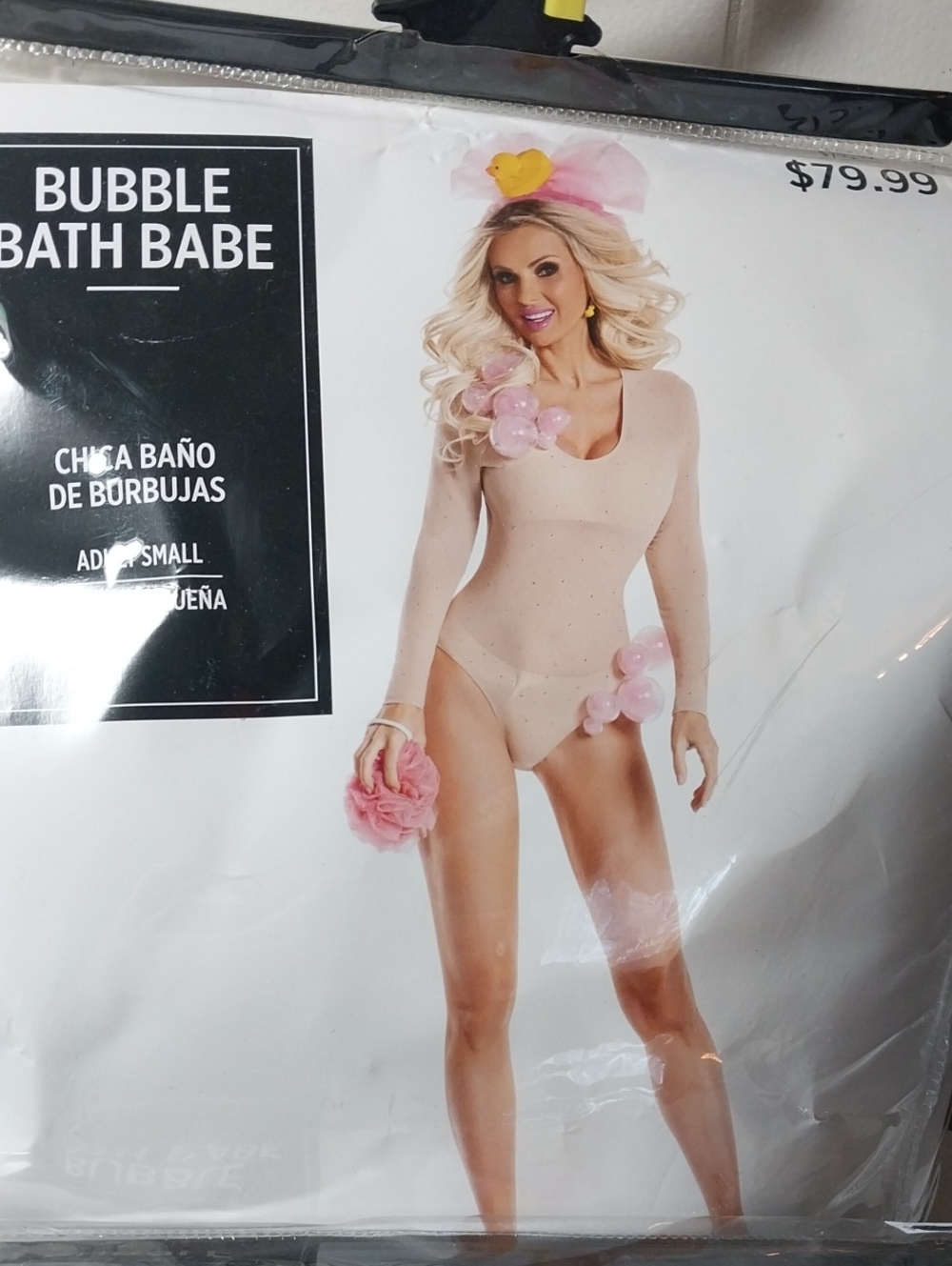 Bubble Bath Babe Costume Adult NEW